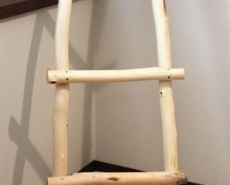 Large Vintage American Adobe Kiva Ladder