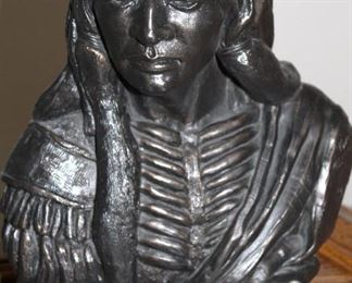 Bust of Native America Indian by Terrance Patterson Gallery