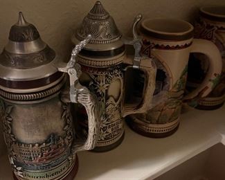lidded steins