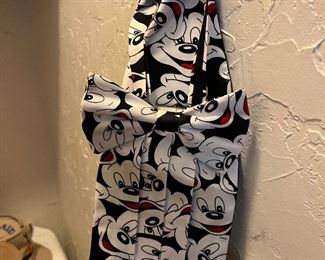Mickey Mouse cumberbun and bow tie