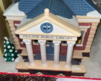 Dept. 56 village pieces