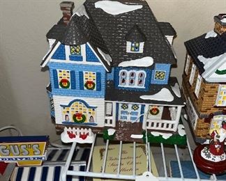 Dept. 56 village pieces