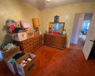 Misc Bedroom furniture with mystery boxes