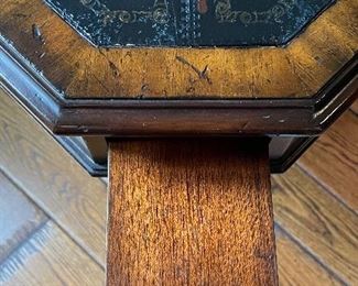 Mainland-Smith Mahogany Choate Game Table with Reversible Top For Chess, Checkers & Backgammon. Measures "32" x 32.” Photo 2 of 6.