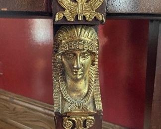 Louis XV / Regency Style Marble Top Table with Ormolu. Photo 2 of 3.