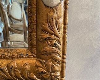 Antique Regency Style Mirror. Measures 38.5" x 77." Photo 3 of 3.