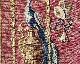 Vintage French Tapestry. Junon's Portico. Measures 6' x7' 9." Photo 2 of 5.