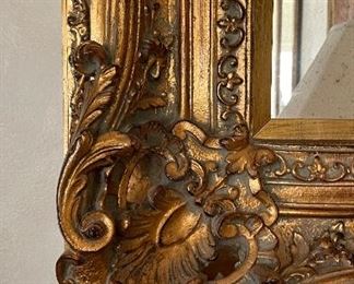 Gilt-Frame Mirror. Photo 2 of 2.