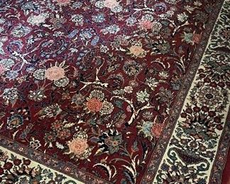 Vintage Area Rug. India. Measures 7' 5" x 9' 5". Photo 1 of 3.