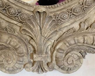 Cast Concrete Mirror. Photo 2 of 2.