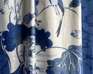 Blue & White Chinoiserie Shower Curtain. Photo 2 of 2.