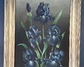 Irises. Signed by Artist. Photo 1 of 2.