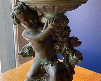 Decorative Putti Urn.