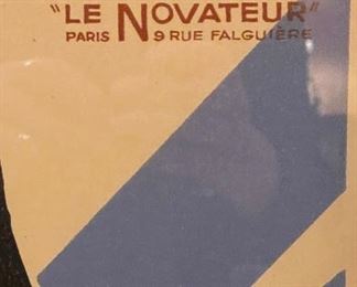 Original Eric de Coulon Sports D'Hiver Vintage Poster. Measures 23.5" x 38.5". Photo 2 of 2.