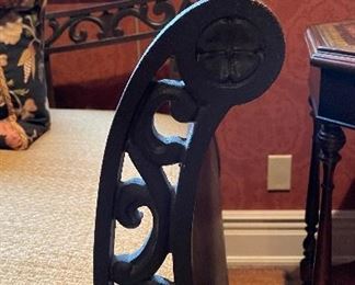 Britt Carter Metal Day Bed with Neutral Upholstered Mattress. Measures 80" W x 38" D. Photo 4 of 6.