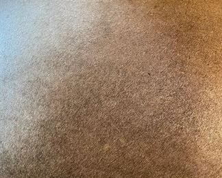 Hair-On-Hide Upholstered Arm Chair. Measures 27" W x 38" D. Photo 3 of 4.