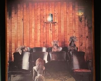 Framed 50th New York Film Festival Poster.