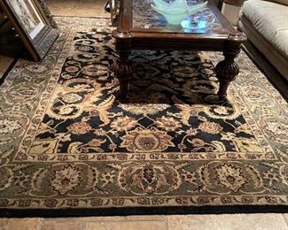 Wool Tabriz Area Rug. Measures 8' x 11.' Photo 1 of 3.