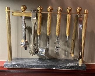 Brass Bar Utensils.