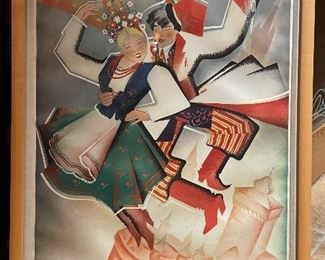 Original Vintage Poster. Poland - The Cracow Pageant, 1938. A. Wasilewski, Z.Strychalski. Photo 1 of 2.