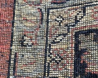 Vintage Hand-Knotted Romanian Rug. Measures 15' 7" x 12' 2". Photo 4 of 4.