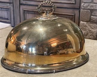 Silver Plate Meat Dome.