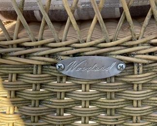 Woodard All-Weather Woven Wicker Chairs - 6 Available. Photo 3 of 3.