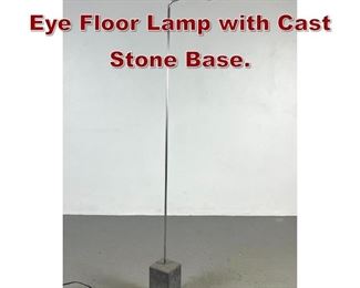 Lot 738 David WEEKS Studio. Eye Floor Lamp with Cast Stone Base. 