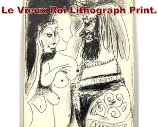 Lot 1015 After Pablo Picasso. Le Vieux Roi Lithograph Print. 