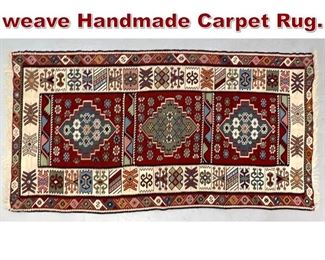 Lot 1044 9 3 x 4 4. Flat weave Handmade Carpet Rug. 
