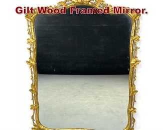 Lot 1171 Acorn and Oak Leaf Gilt Wood Framed Mirror. 