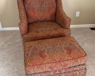 Key City Chair Ottoman