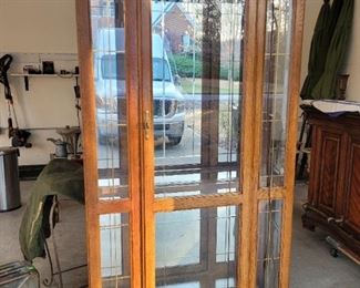 large curio or display cabinet