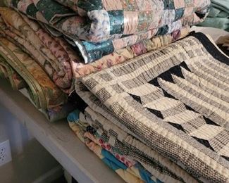 Quilts and linens