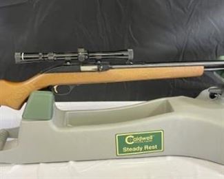 Marlin model 60 .22 rifle with scope