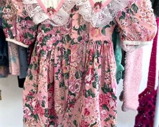 Vintage 80s handmade girlie dresses