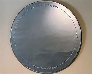 Circular Wall Mirror, 20th Century