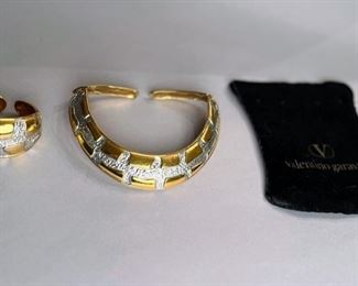 Valentino Garavani Cuff Bracelet And Choker
