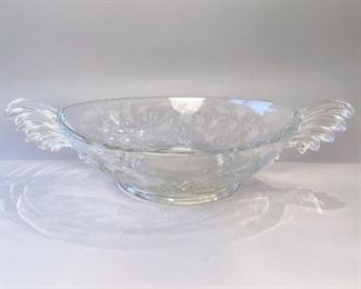 Depression Era Fostoria Chintz Baroque Centerpiece
