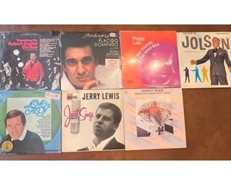 Group Of 7 Vintage Vinyl Record Albums