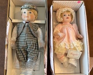 Two Camelot Dolls - Matthew And Charlotte
