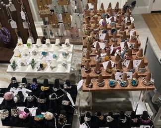 All New Costume Jewelry- rings sizes 6-10