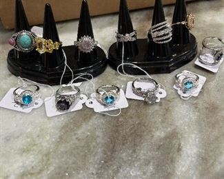 All new Sterling Rings