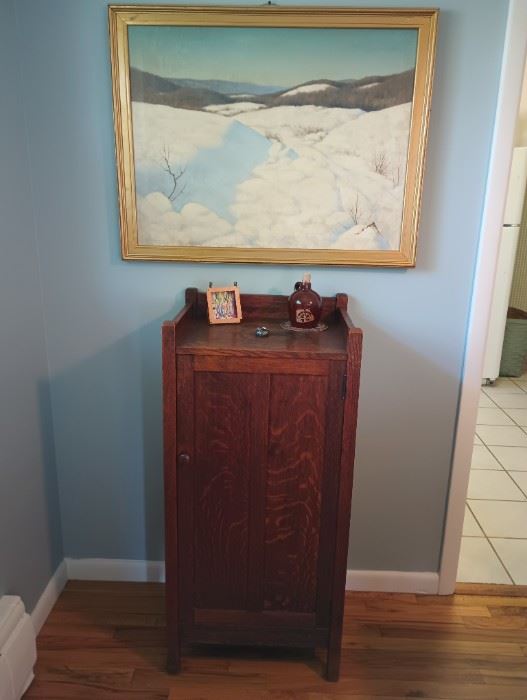 Stickley Brothers Music Cabinet Model #4634