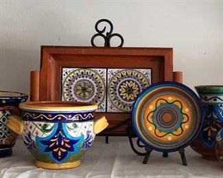 Beautiful Colorful Pottery