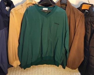Mens Name Brand Jackets, Vest Pullover...Sizes Medium  Large