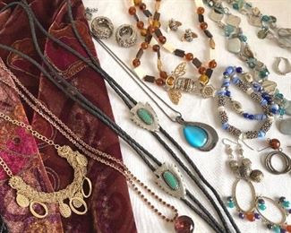 Mystery Lot Of Jewelry OS Butterfly Shaw
