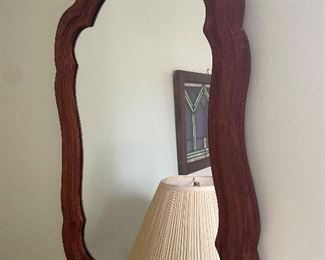 antique wall mirror