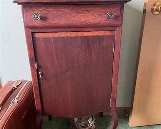 antique record cabinet