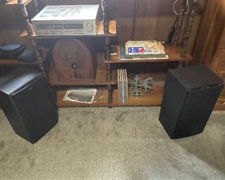 vintage stereo equipment